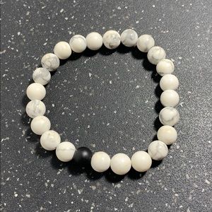 White and Black Bracelet